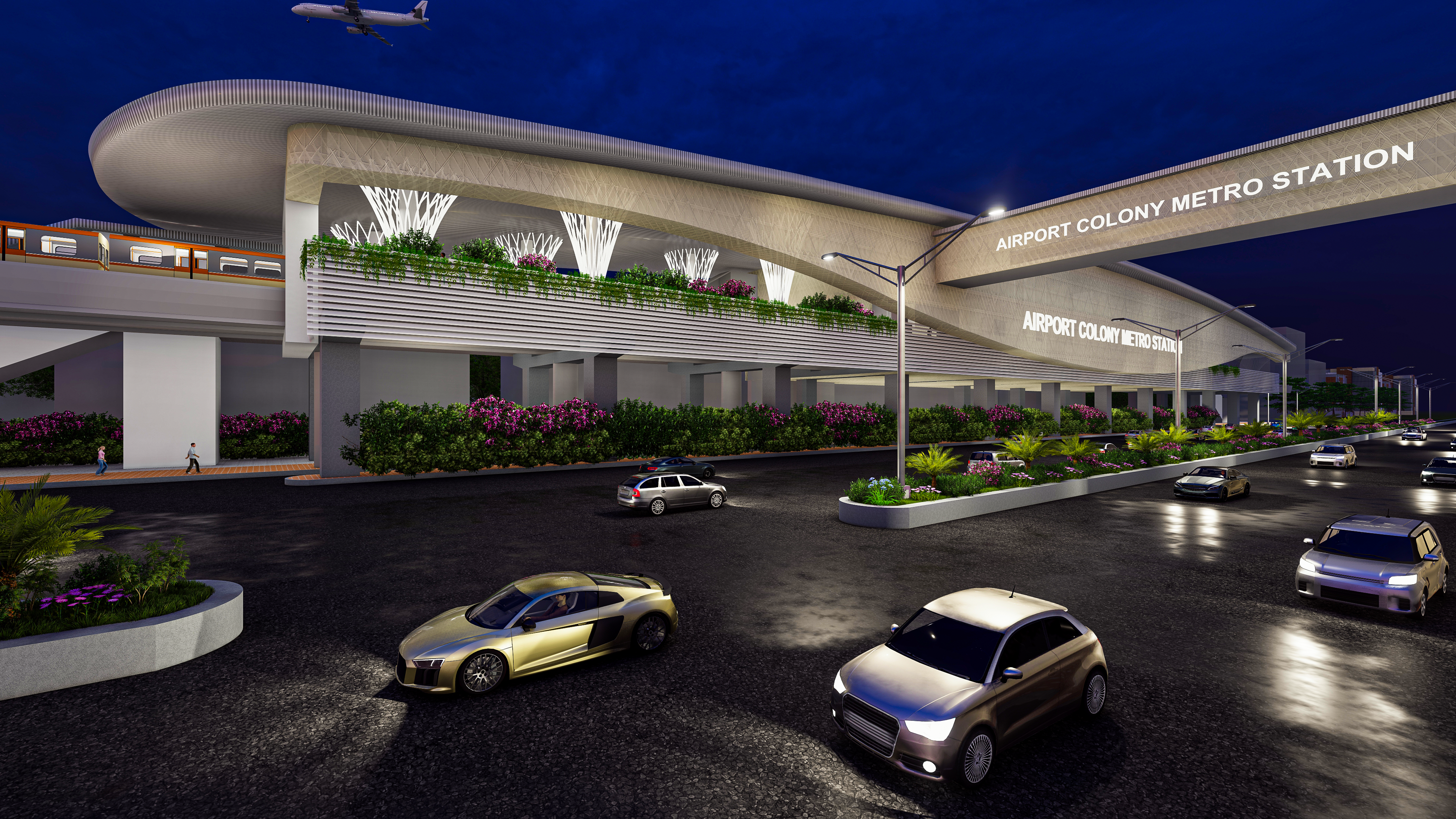 Airport Metro Station — view 6